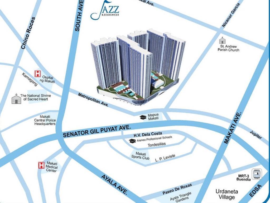 All At Jazz - Makati Serviced Apartments Makati City Buitenkant foto